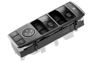 Comutator macara geam Mercedes C W204 2007-, E W212 2009-, Glk X204 2008-, Alb, NTY EWS-ME-012 foto