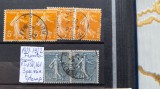 1921 Franta-Semanat.-YT158,161-3 per.oriz.-stamp.