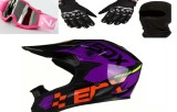 Cumpara ieftin Casca moto off road/atv/cross /enduro/+Ochelari+Manusi +cagula ,produse noi, marimi XS-S-M-L-XL