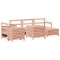 Set canapele gradina, 7 piese, lemn masiv brad douglas