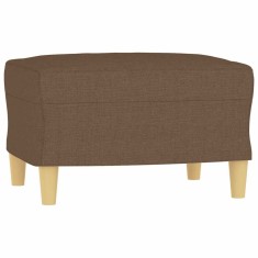 Taburet, maro, 60x50x41 cm, material textil foto