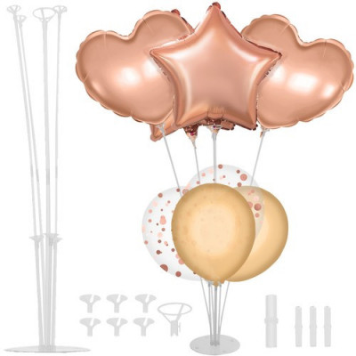 Suport Universal pentru Baloane, din Plastic Transparent, pentru Diverse Compoziții - 70 cm foto