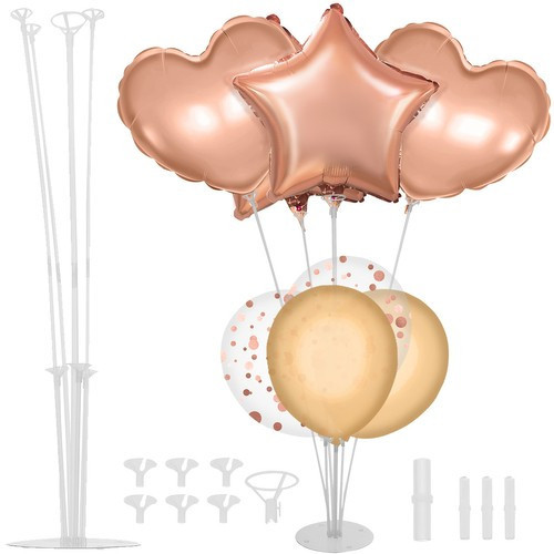 Suport Universal pentru Baloane, din Plastic Transparent, pentru Diverse Compoziții - 70 cm