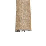 Profil nivelare parchet SPC stejar Picos, 2400x45x8 mm, impermeabil, montaj facil. Banda tranzitie podea vinil