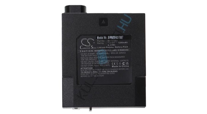 Baterie radio VHBW de &icirc;nlocuire pentru Midland BATT12Li - 1200 mAh 7,4 V Li-polimer