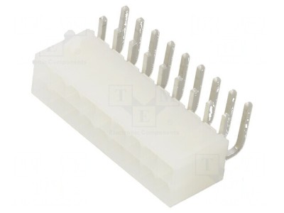 Conector cablu-placă soclu tată Mini-Fit Jr 4.2mm PIN 18 THT foto