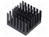 Radiator extrudat, aluminiu, 31mm x 31mm, negru, Advanced Thermal Solutions - ATS-55310R-C1-R0