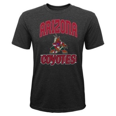 Arizona Coyotes tricou de copii All Time Great Triblend black - Dětsk&amp;eacute; L (13 - 14 let) foto