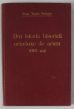 DIN ISTORIA BISERICII ORTODOXE DE ACUM 300 DE ANI , CONSIDERATIUNI ISTORICE IN LEGATURA CU SINODUL DE LA IASI de PREOT TEODOR BODOGAE , 1943 , DEDICAT