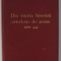 DIN ISTORIA BISERICII ORTODOXE DE ACUM 300 DE ANI , CONSIDERATIUNI ISTORICE IN LEGATURA CU SINODUL DE LA IASI de PREOT TEODOR BODOGAE , 1943 , DEDICAT