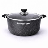 Oala din aluminiu turnat cu capac 34 cm Royalty Line