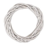 Cumpara ieftin Coronita ratan alb &Oslash; 20x5 cm