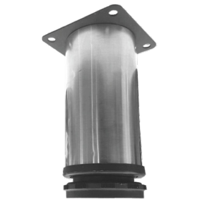 Picior reglabil din inox pentru pat, 80 mm, 4 buc / set
