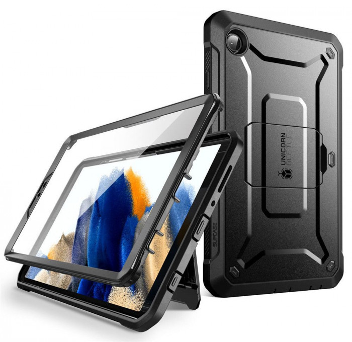 Husa Supcase Unicorn Beetle Pro pentru Samsung Galaxy Tab A9 8.7 X110/X115 Negru