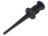 Clips de măsurare cu pensetă aurită 5A 300VDC negru