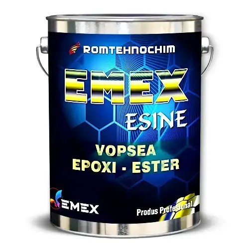 Vopsea Epoxidica Monocomponenta Epoxi-Ester &ldquo;Emex Esine&rdquo; - Rosu - Bid. 23 Kg