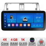 Navigatie Toyota Landcruiser J150 Prado 2014-2017 K-065 Edotec 4+64 12.3 inch Incell 1K android Wifi 5Ghz gps internet et GPS W