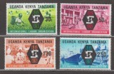 Kenya Uganda Tanganyika 1969 - Organizația Internaționala a Muncii, serie neuzata
