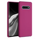 Husa pentru Samsung Galaxy S10 Plus, Silicon, Roz, 49028.213, kwmobile, Carcasa