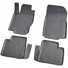 Set de 4 covorase cauciuc 3D stil tavita premium pentru Mercedes M/GLE Class W166, GL/GLS Class X166, GLE Coupe C292