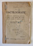 CURS DE DACTILOGRAFIE de DOAMNA BLANCHE H. STAHL, 1927 , COPERTA SPATE REFACUTA