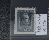 TS23 - Timbre serie Polonia - 1931 Mi270, Stampilat