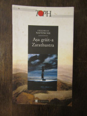 ASA GRAIT-A ZARATHUSTRA - NIETZSCHE( HUMANITAS ,2002 ) foto
