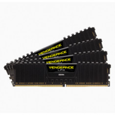 Memorii Corsair VENGEANCE LPX Black 128GB(4x32GB), DDR4-2666MHz, CL16, Quad Channel