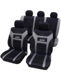 Set Huse Scaun Universale Super Speed Petex Negru-Gri