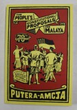 THE PEOPLE &#039;S CONSTITUTIONAL PROPOSAL FOR MALAYA , essays by SYED HUSIN ALI ..FAHMI REZA , 2017