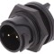 Conector circular 2 pini aurit