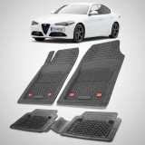 Cumpara ieftin Covorase Alfa Romeo Giulia Sedan Pre-Facelift Compatibile 2016-2020 | Black