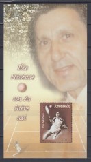 ROMANIA 2004 LP1664 ILIE NASTASE UN AS INTRE ASI COLITA NENUMEROTATA MNH foto