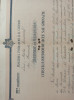 Certificat de absolvire , Liceul Matei Basarab , Bucuresti 1921