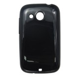 Husa silicon neagra pentru HTC Desire C