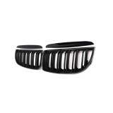 Cumpara ieftin Grile Centrale Duble Pentru BMW Е90 Е91 05-08 Inainte de Facelift Lucios Negru