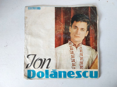 Disc mic vinil Ion Dolanescu, 33RPM, Electrecord 1966 foto