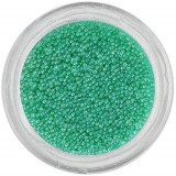 Perle 0,5mm - culoare verde frunză, INGINAILS