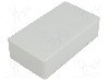 Carcasa ABS, 62mmx112mmx31mm, IP54, HAMMOND - 1591BGY