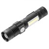 Lanterna reincarcabila prin USB, 3.7V Li-Ion, 800lm 2in1 CREE T6, LED 99-033, Neo