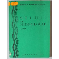 STUDII DE HIDROLOGIE , VOLUMUL XXXIX , 1973