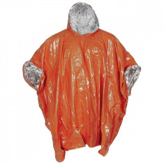 Pelerina Ploaie de urgenta si fluierita MFH Poncho Orange 08250