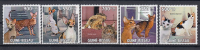 Guinea Bissau - PISICI - MNH - Michel = 12,00 Eur. foto