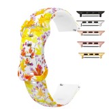 Curea silicon, compatibila Apple Watch 10, 42mm, Quick Release, Autumn Leafs
