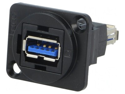 Adaptor USB 3.0 Metalic dublu soclu A foto