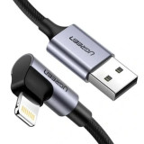 Cumpara ieftin Cablu Date USB la Lightning Ugreen 18W 1m Negru