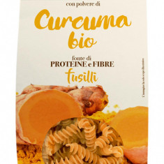 Paste fusilli BIO din grau dur si curcuma Tradizioni Padane