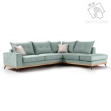 Cumpara ieftin Coltar Stanga Luxury II Ciel - Crem - Negru 290x235x90 cm