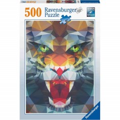 Puzzle Tigru Poli, 500 Piese