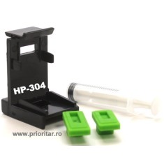 Dispozitiv incarcare si desfundare cartuse HP304 N9K08AE N9K07AE HP-304XL negre